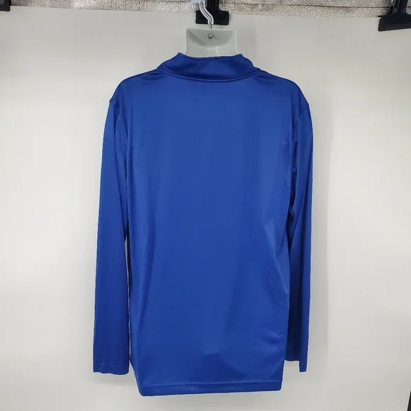 New York Giant Quarter-Zip Men XL Football Team Apparel Pullover